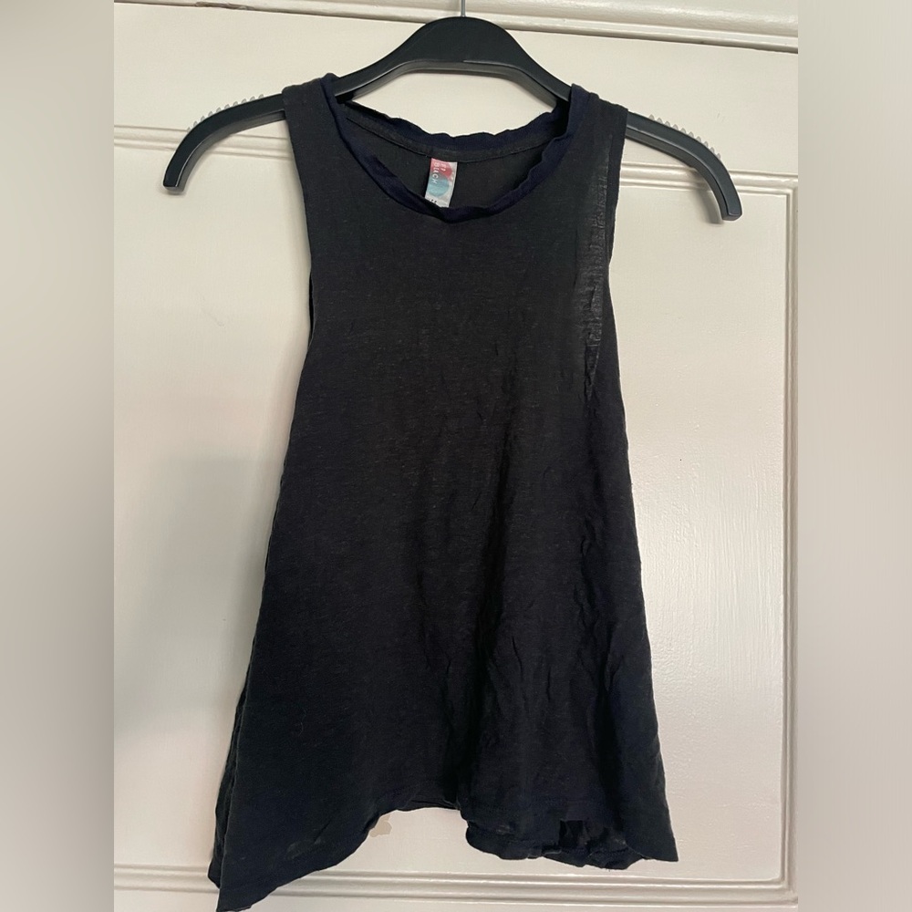 Free people beach muscle tank top
